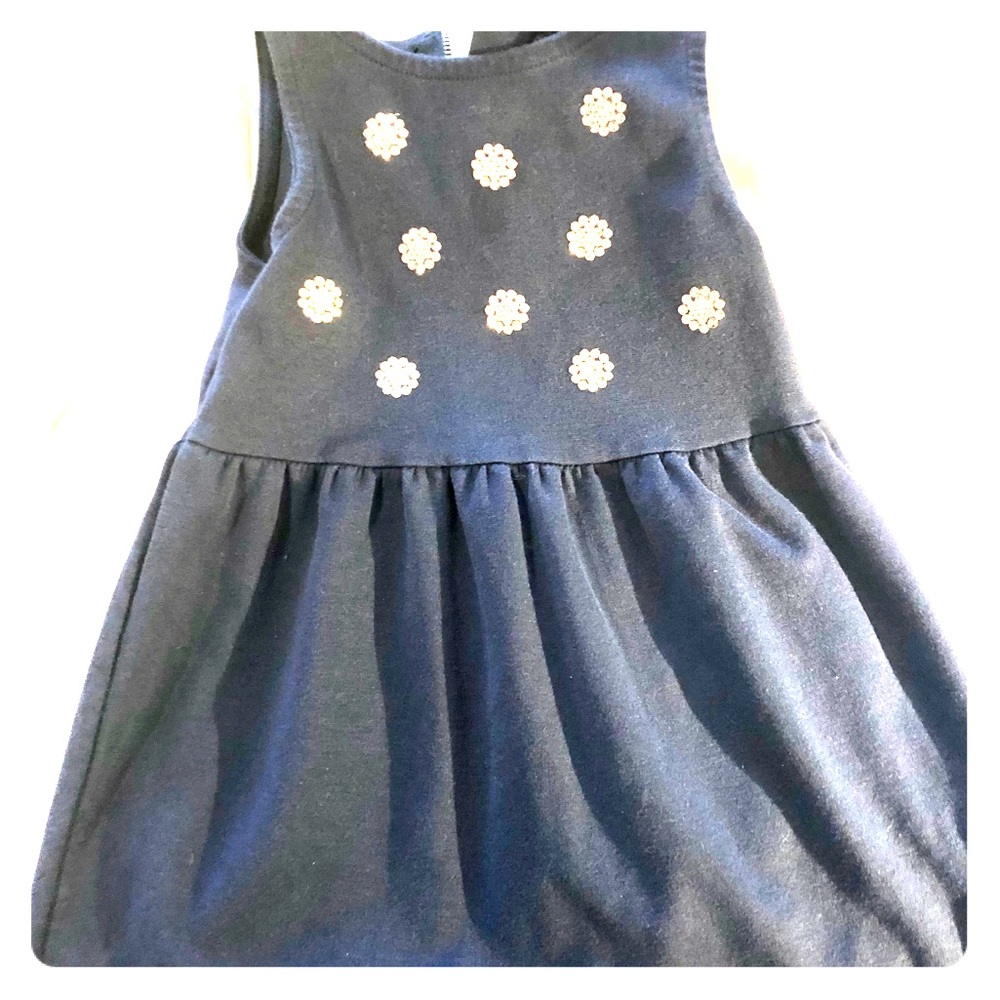 🔥BOGO 50%🔥 Girls 4T navy and gold Dress